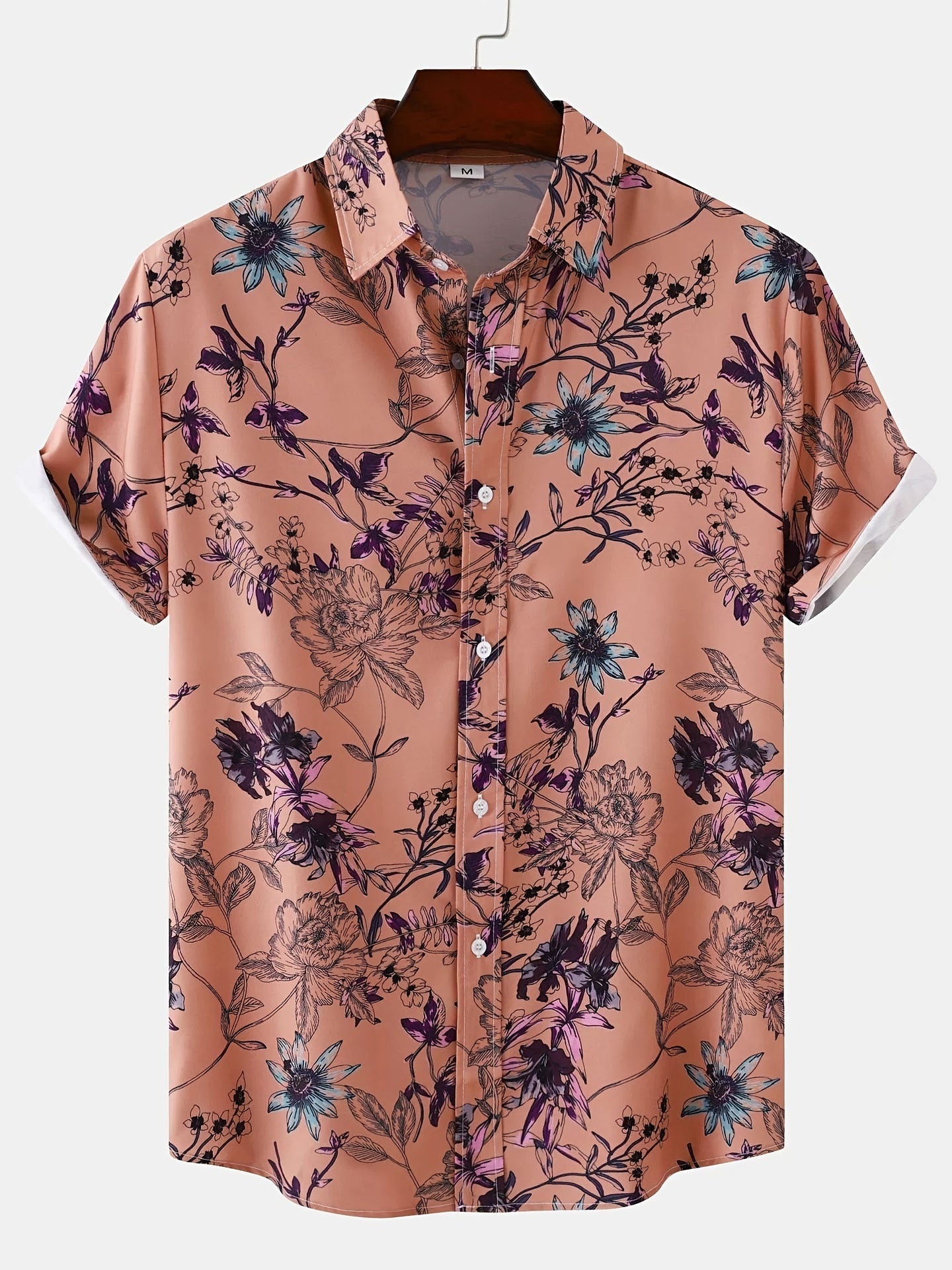 Chemise D'été Florale Moderne Pour Hommes | Rocco