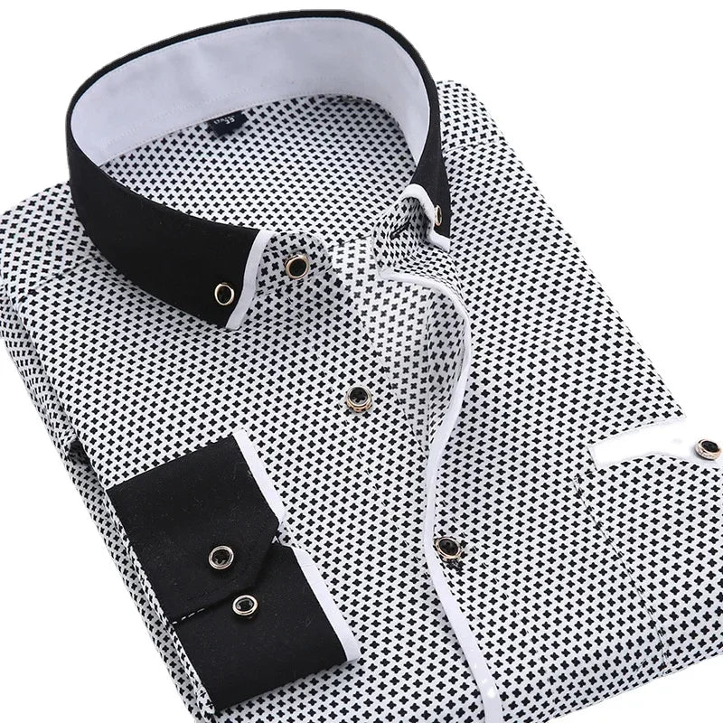Chemise Formelle Classique Pour Hommes | Sur Mesure