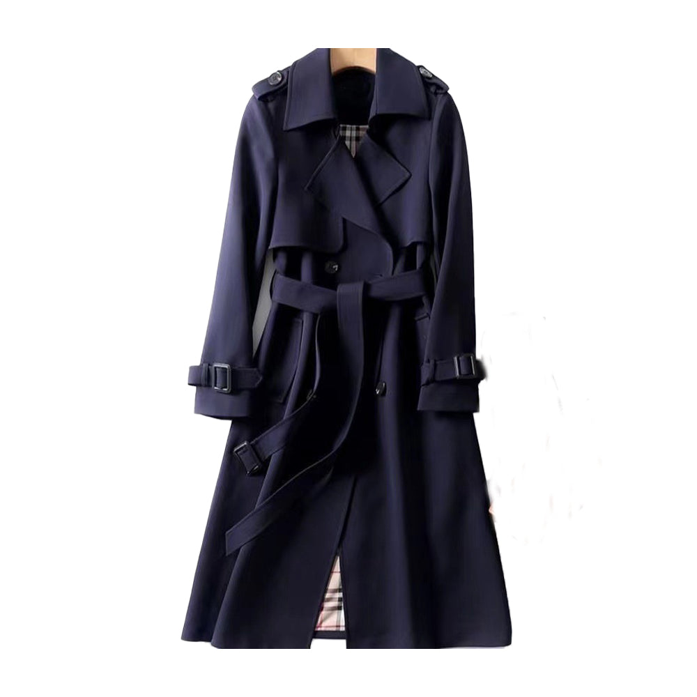 Manteau Trench Classique A Double Bouton Pour Femme | Vêtement Indémodable