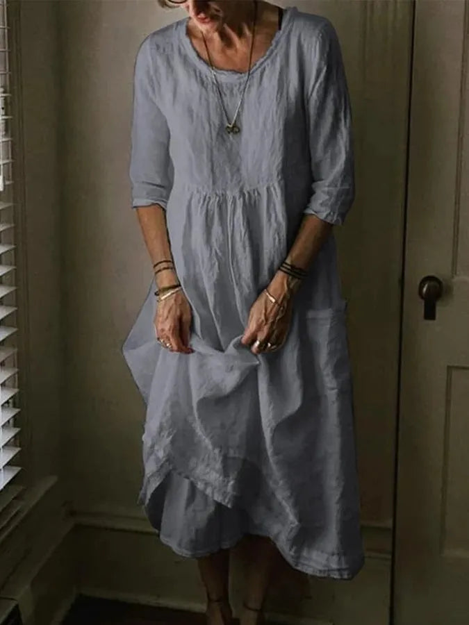 Robe Décontractée Femme | Ourlet Asymétrique
