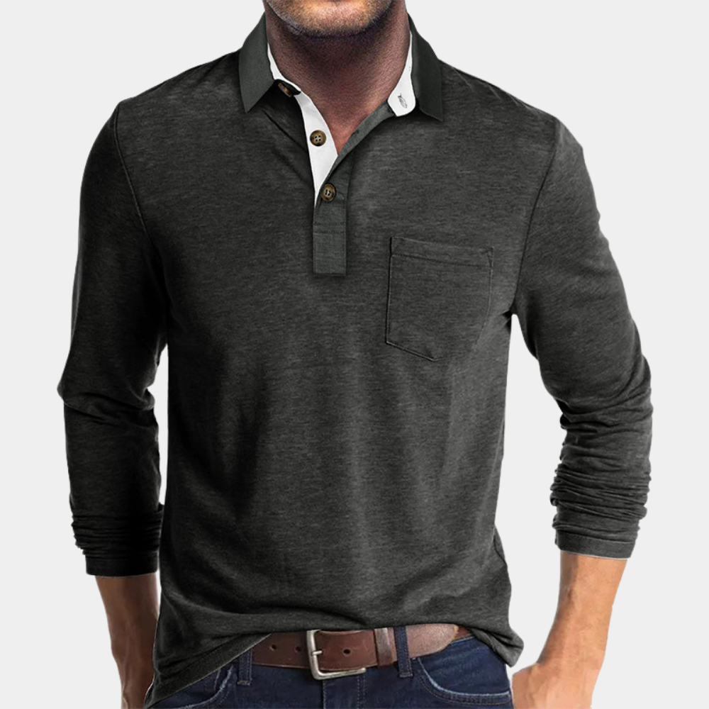 T-Shirt Graphique Décontracté pour Hommes | Manches Longues