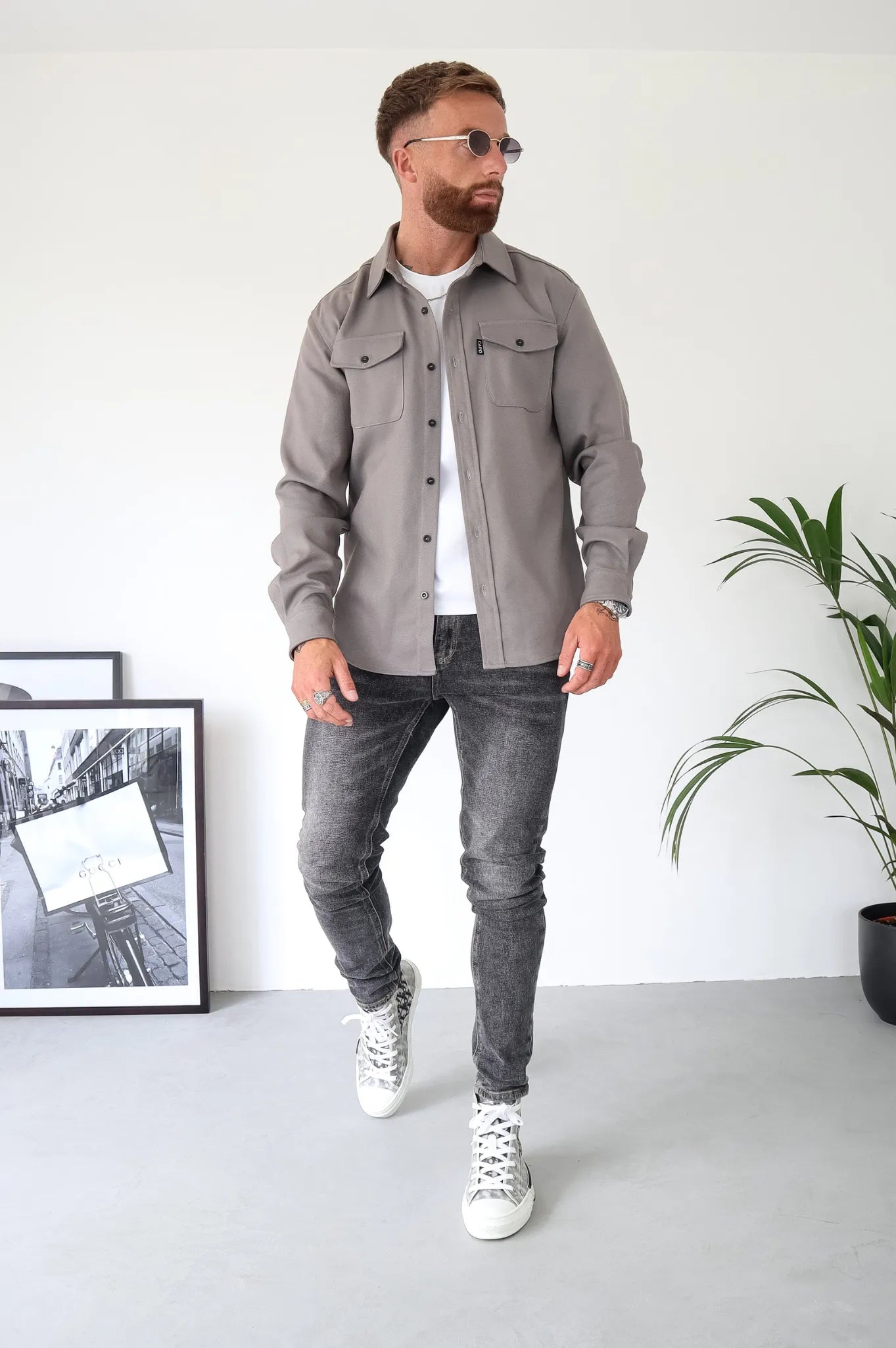 Veste Décontractée A Boutons Pour Hommes | Élégante