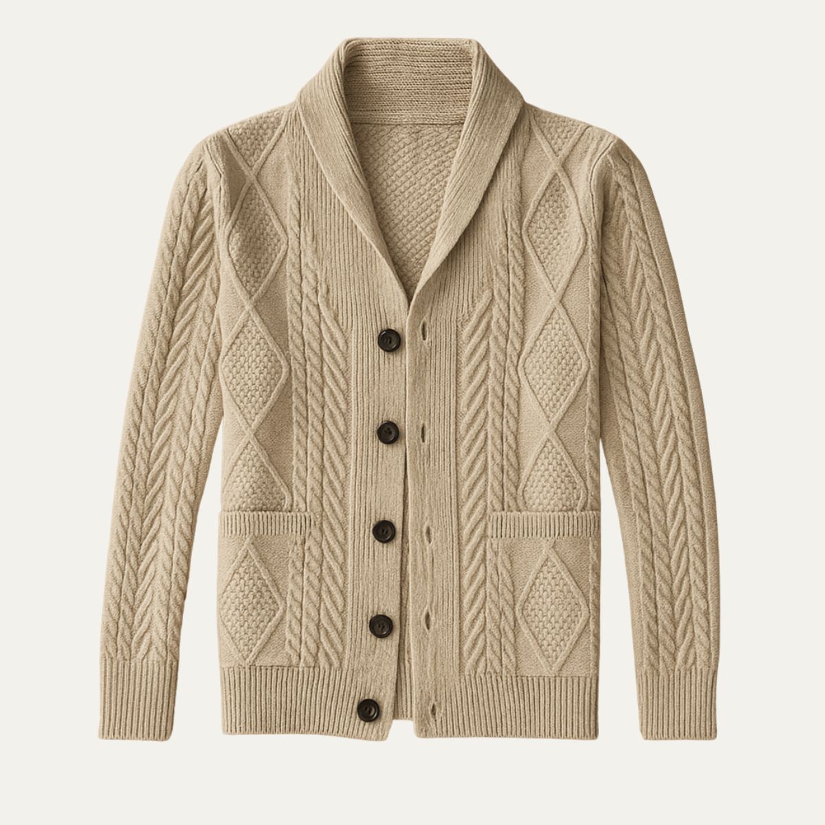 Men’s Button Cardigan | Classic Design