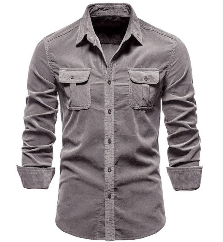 Chemise Décontractée à Boutons Pour Hommes | Avec Poches