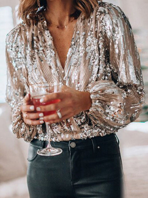 Blouse Élégante Et Chic Pour Femmes | Parfaite Pour Les Fêtes