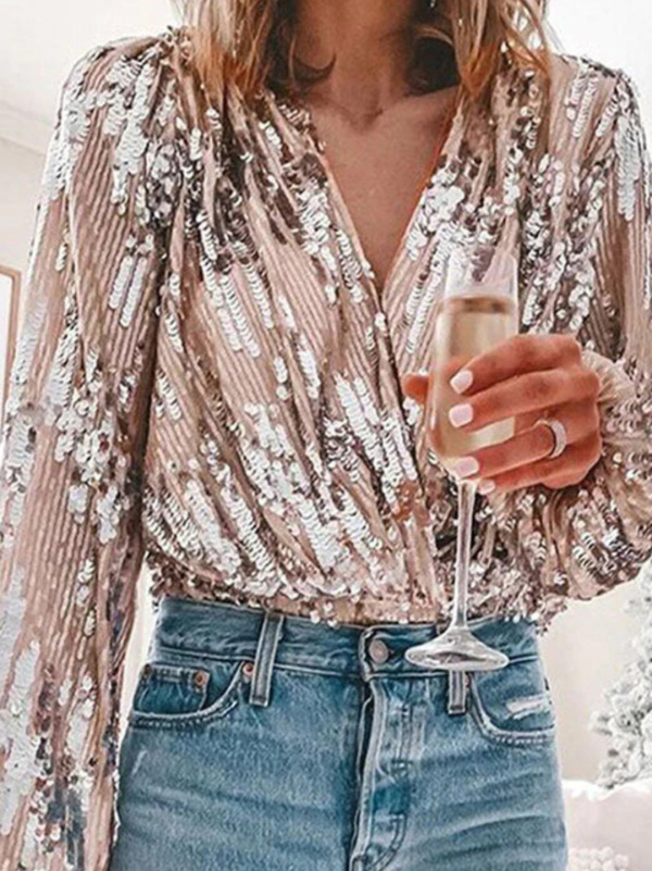 Blouse Élégante Et Chic Pour Femmes | Parfaite Pour Les Fêtes
