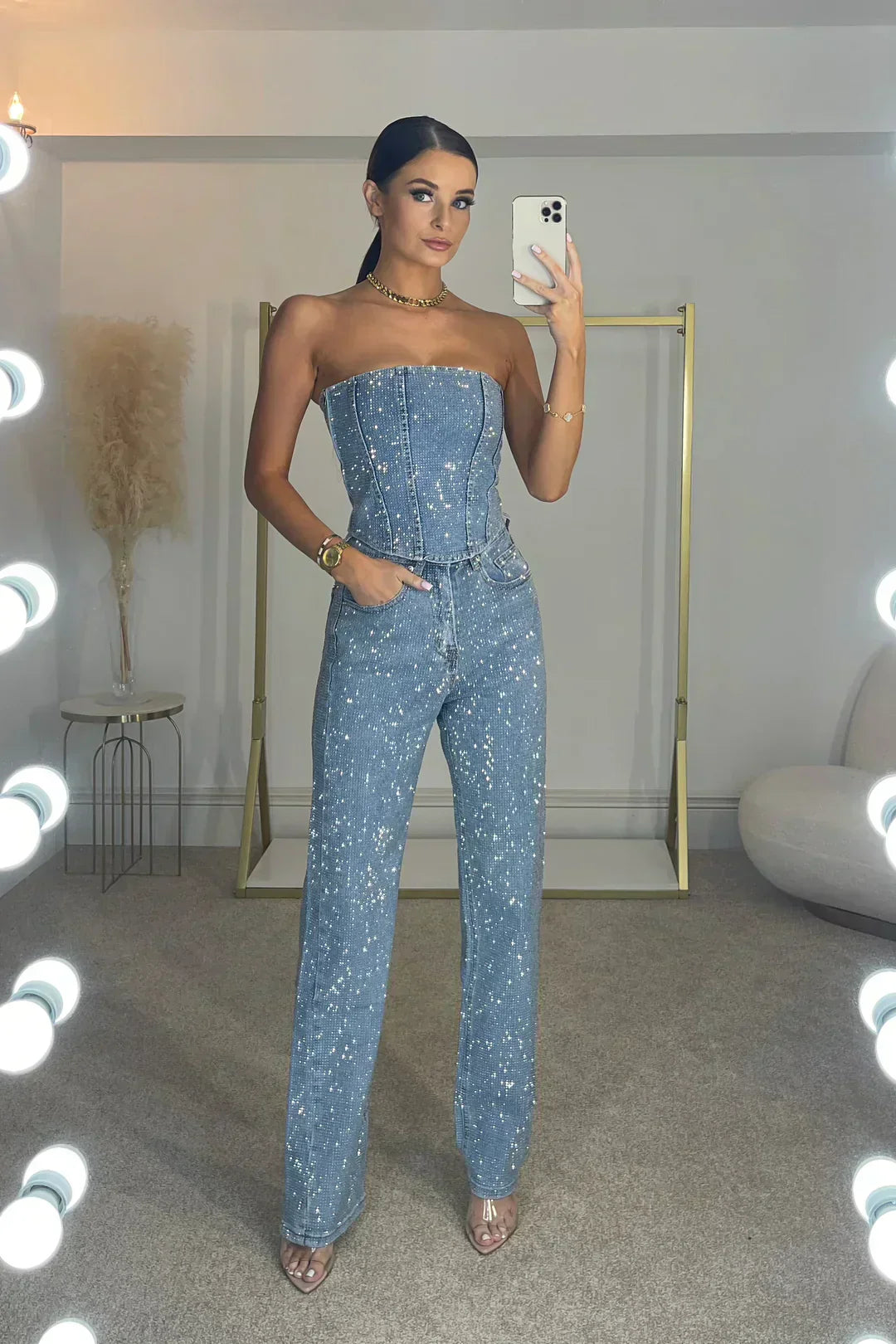 Women’s Stylish Sleeveless Jumpsuit | Chic