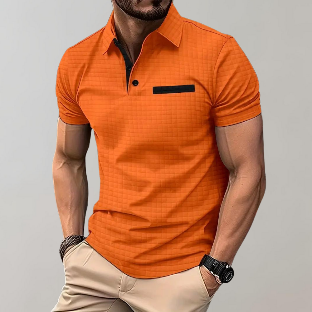 Polo Décontracté Élégant Pour Hommes