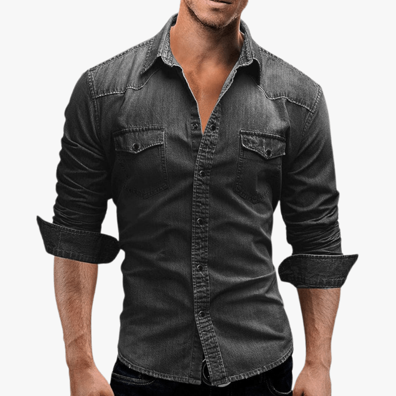 Chemise Décontractée Élégante pour Hommes | Coupe Ajustée