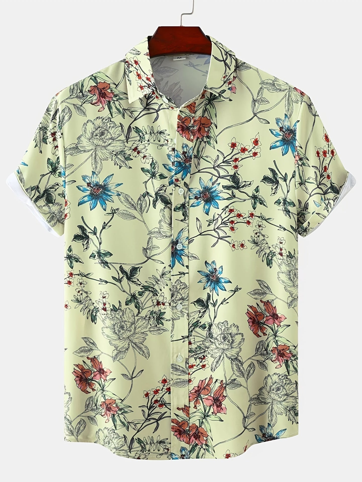 Chemise D'été Florale Moderne Pour Hommes | Rocco