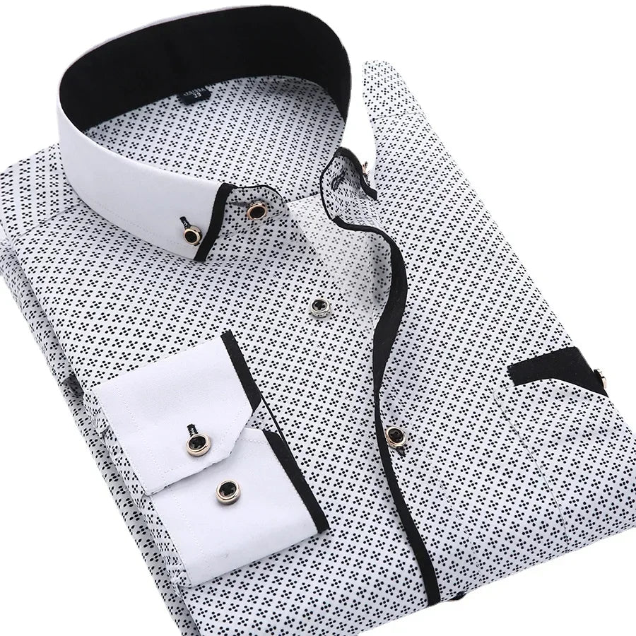 Chemise Formelle Classique Pour Hommes | Sur Mesure