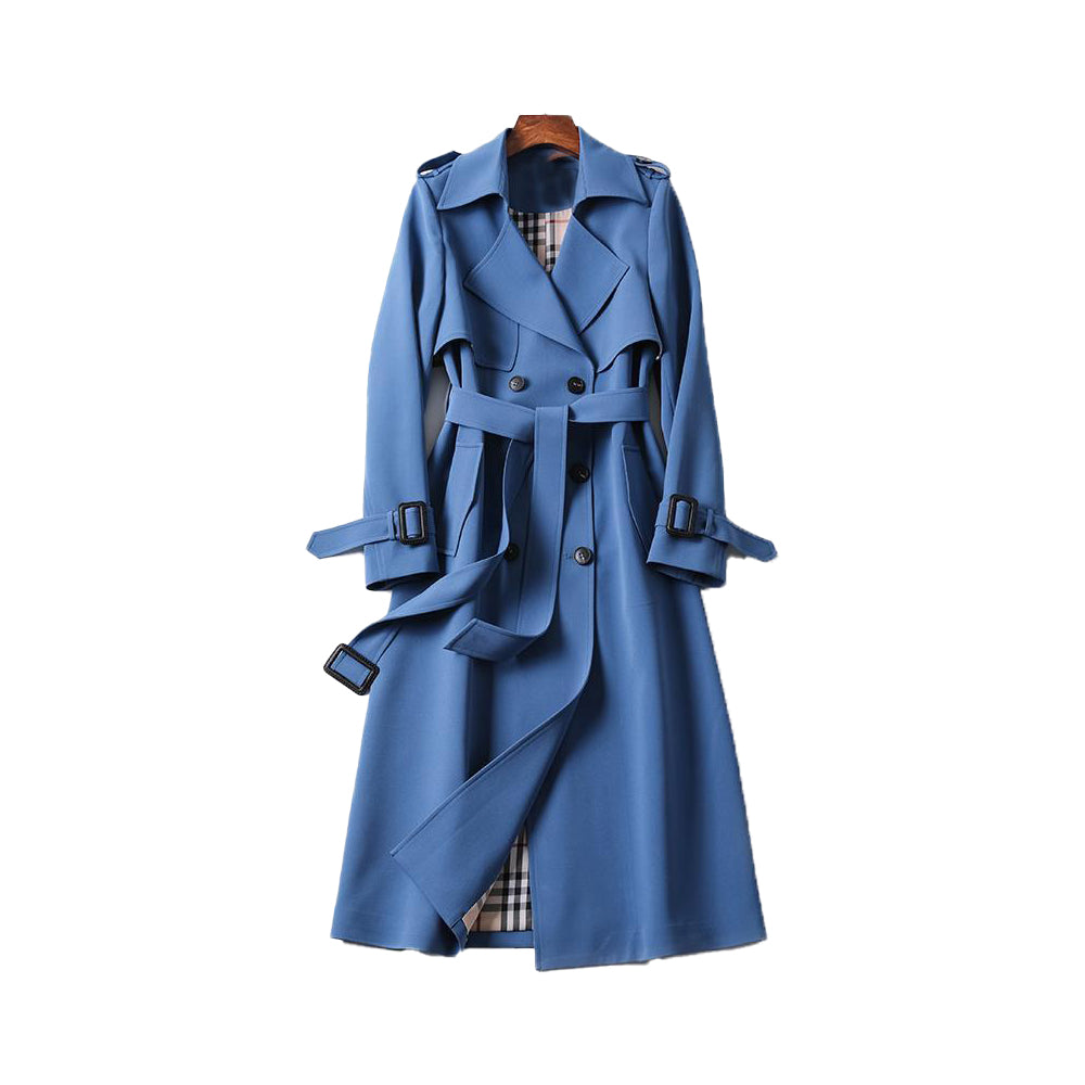 Manteau Trench Classique A Double Bouton Pour Femme | Vêtement Indémodable