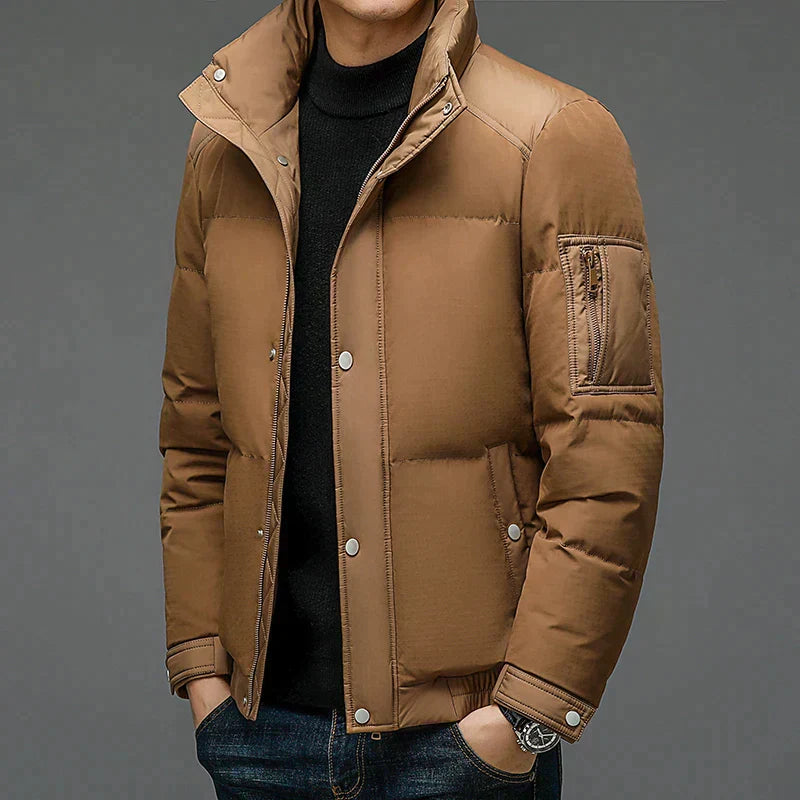 Mens Stylish Puffer Down Jacket | Warm