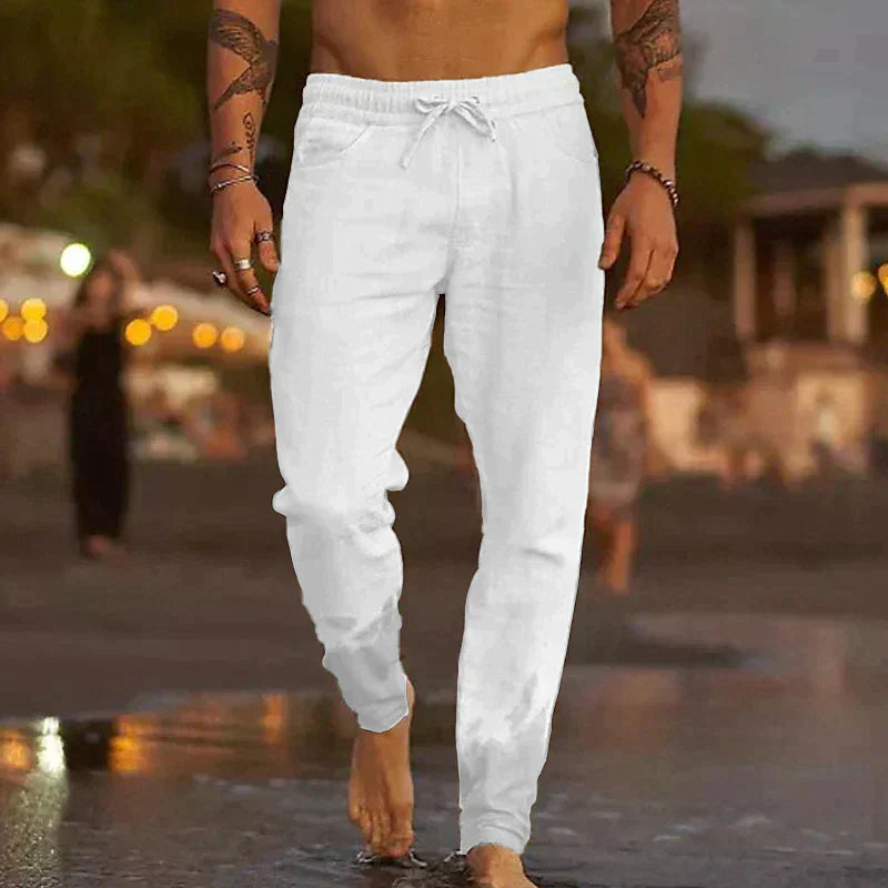 Pantalons D'été Décontractés Pour Hommes | Coupe Droite