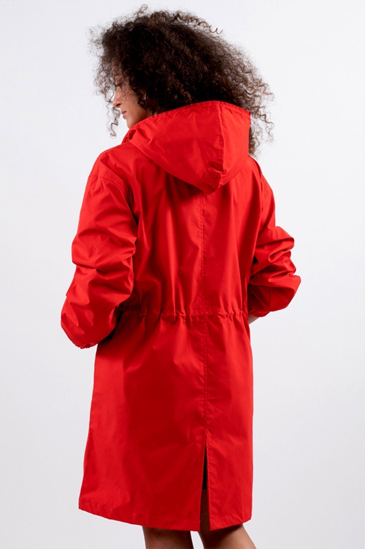 Women’s Oversized Windbreaker Jacket | Hooded & Long-Sleeved