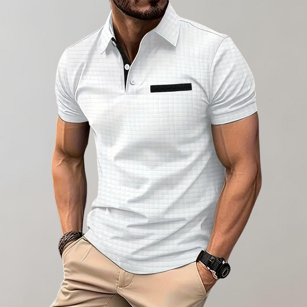 Polo Décontracté Élégant Pour Hommes