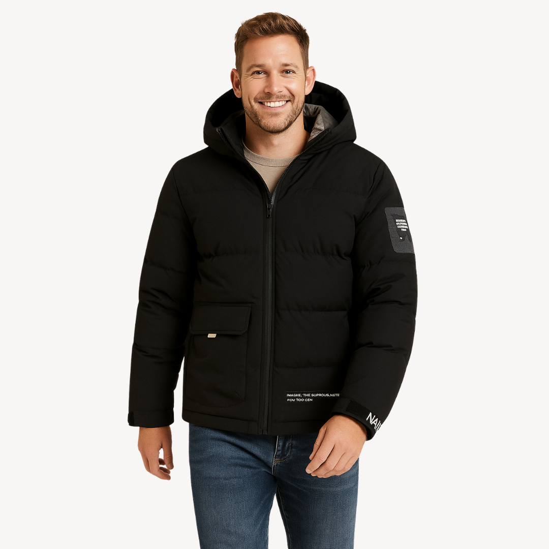 Men's Stylish Puffer Jacket | Trendy Winter Coat