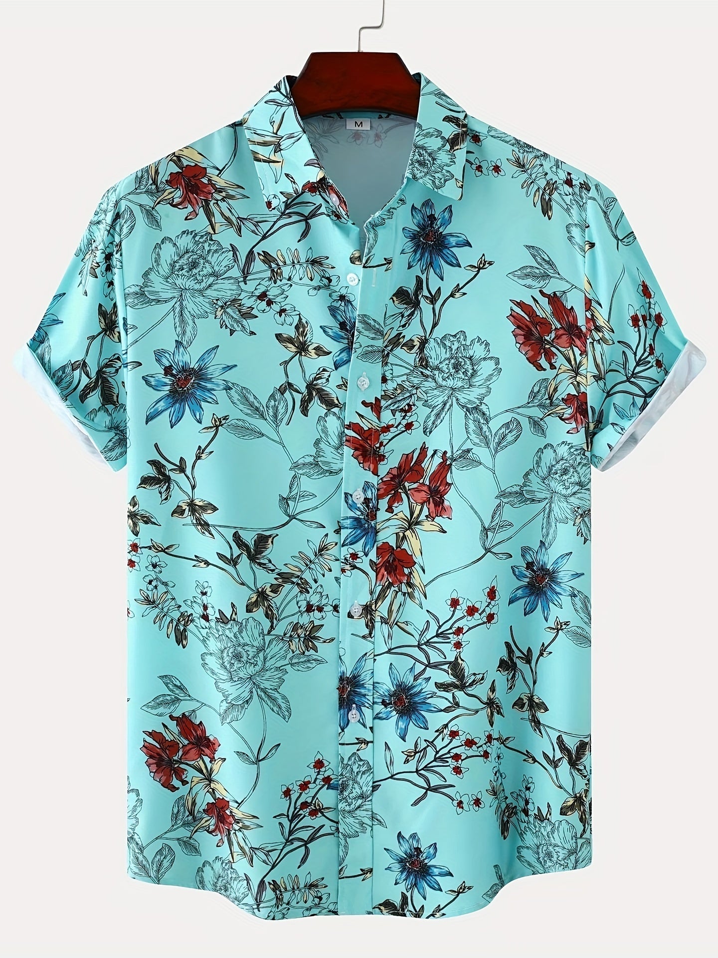Chemise D'été Florale Moderne Pour Hommes | Rocco