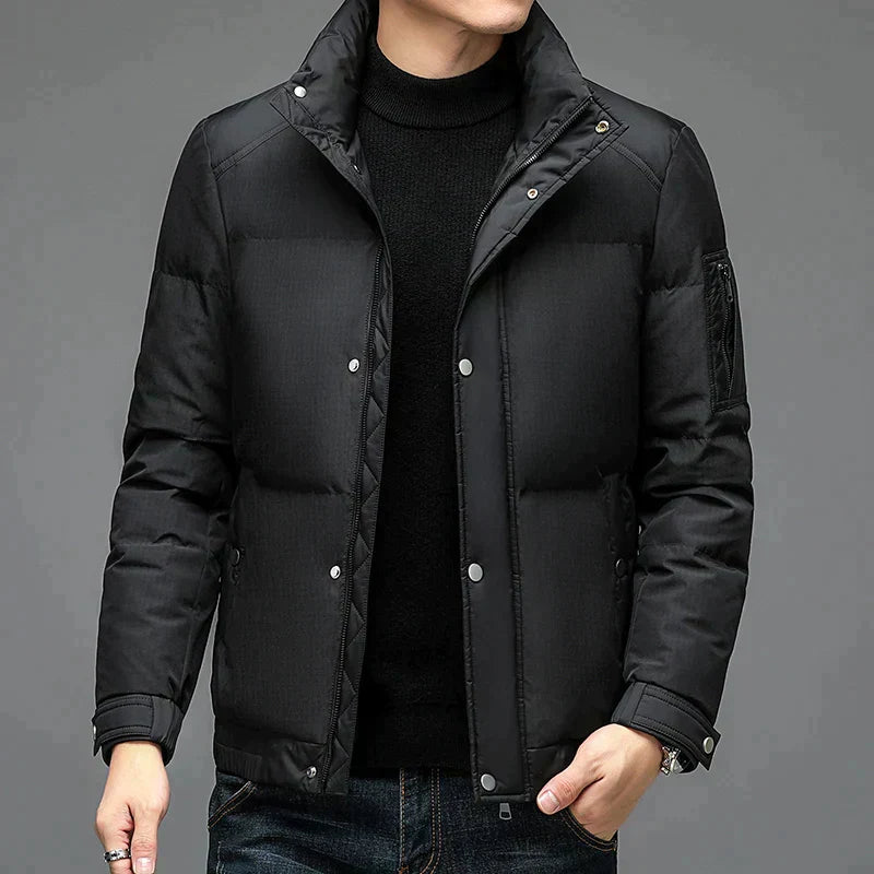 Mens Stylish Puffer Down Jacket | Warm