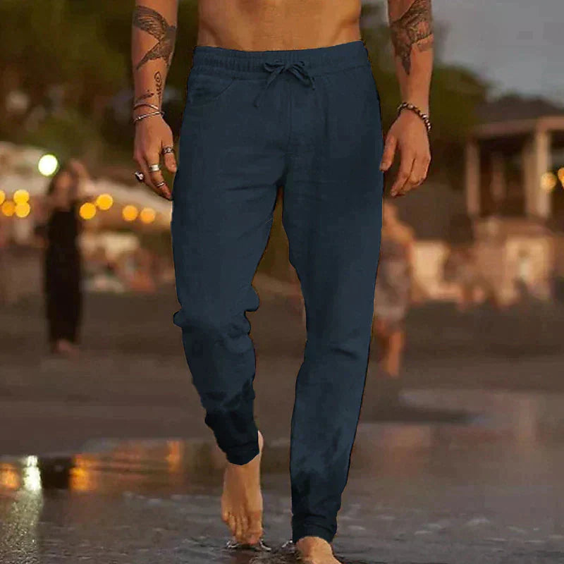 Pantalons D'été Décontractés Pour Hommes | Coupe Droite