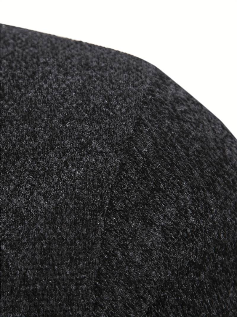 Men’s Zip-Up Hooded Sweatshirt | Warm Style
