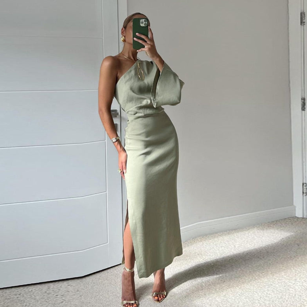Robe Plissée Décontractée Femme à la Mode | Midi