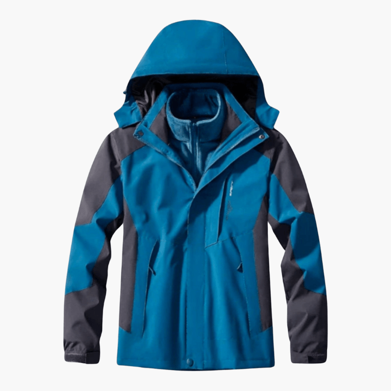 Men’s Hooded Outdoor Jacket | Multi-Pocket
