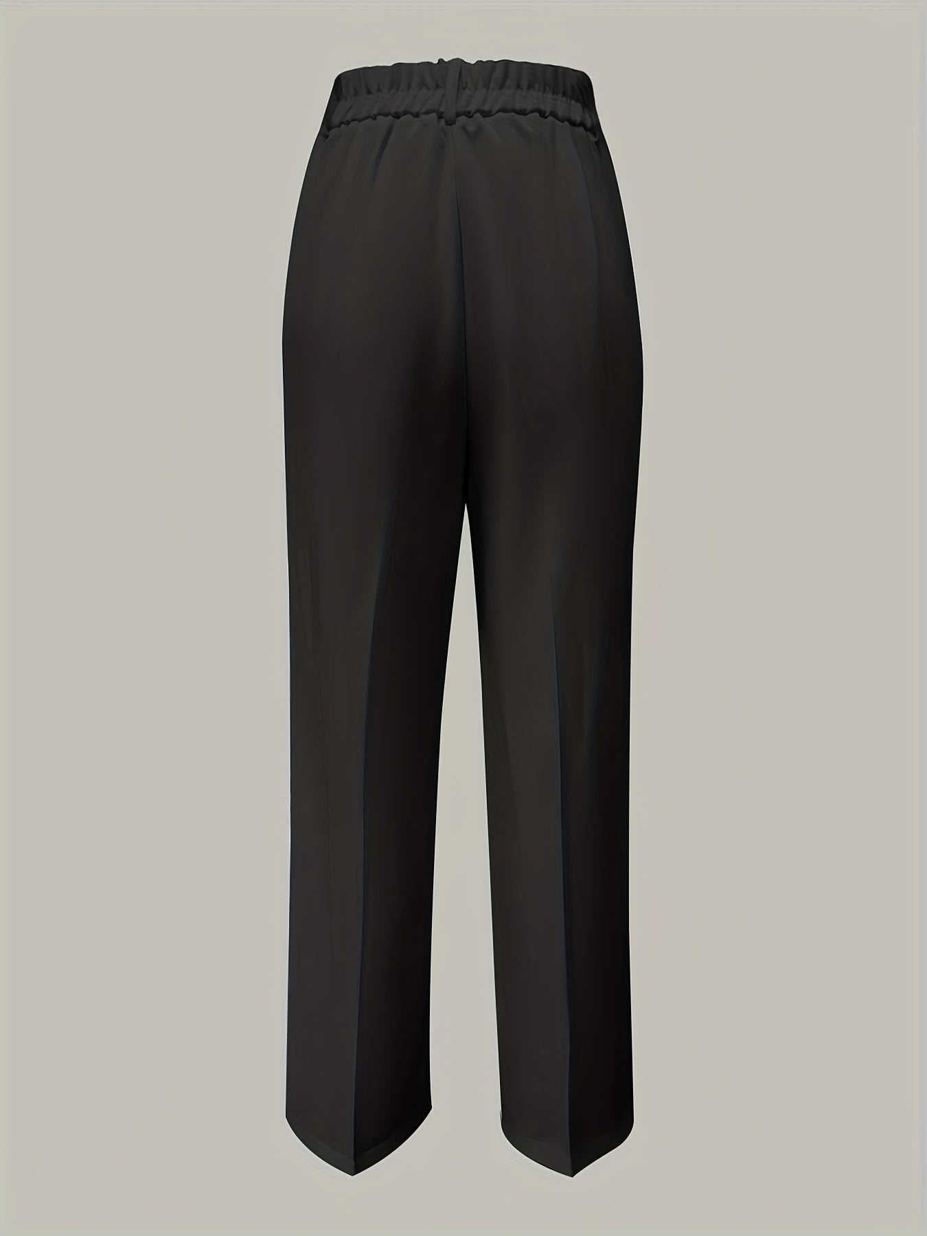 Womens Wide Leg Trousers | Elegant High-Waist