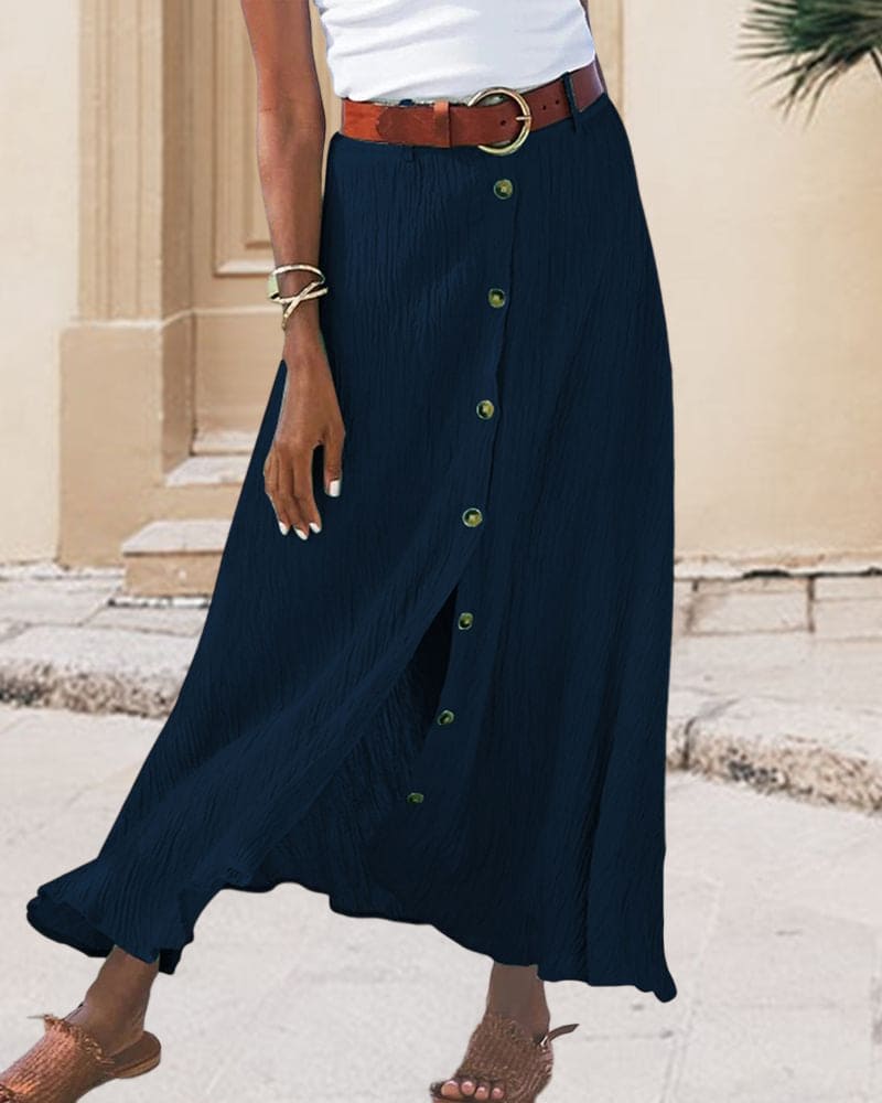 Jupe Maxi Fluide Élegante Pour Femmes | Toutes Saisons