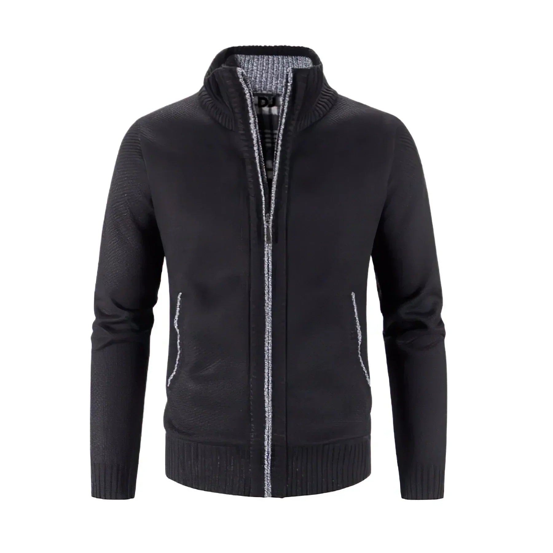 Mens Zip-Up Cardigan | Modern