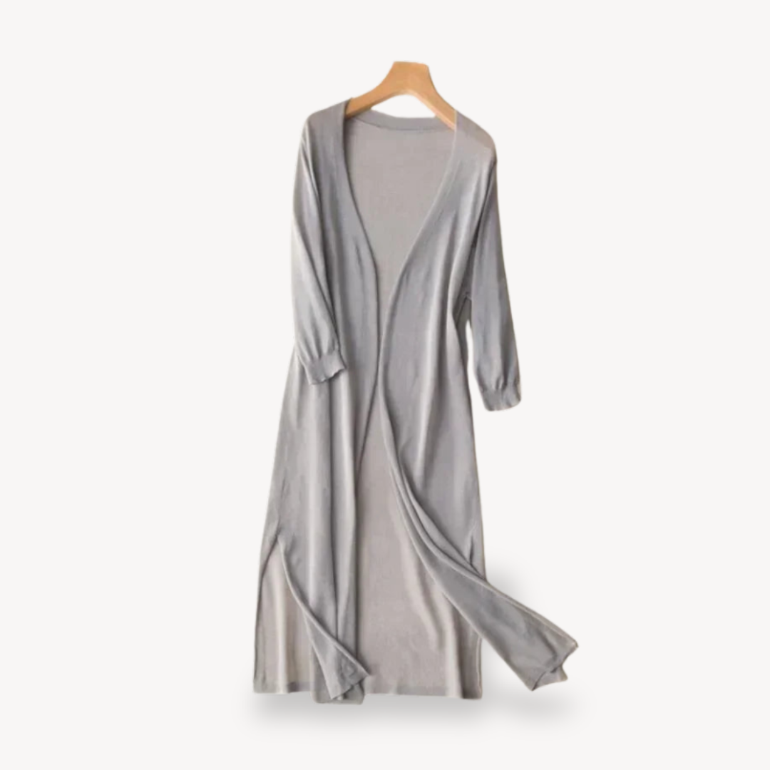 Cardigan Long En Tricot Pour Femmes | Élégant