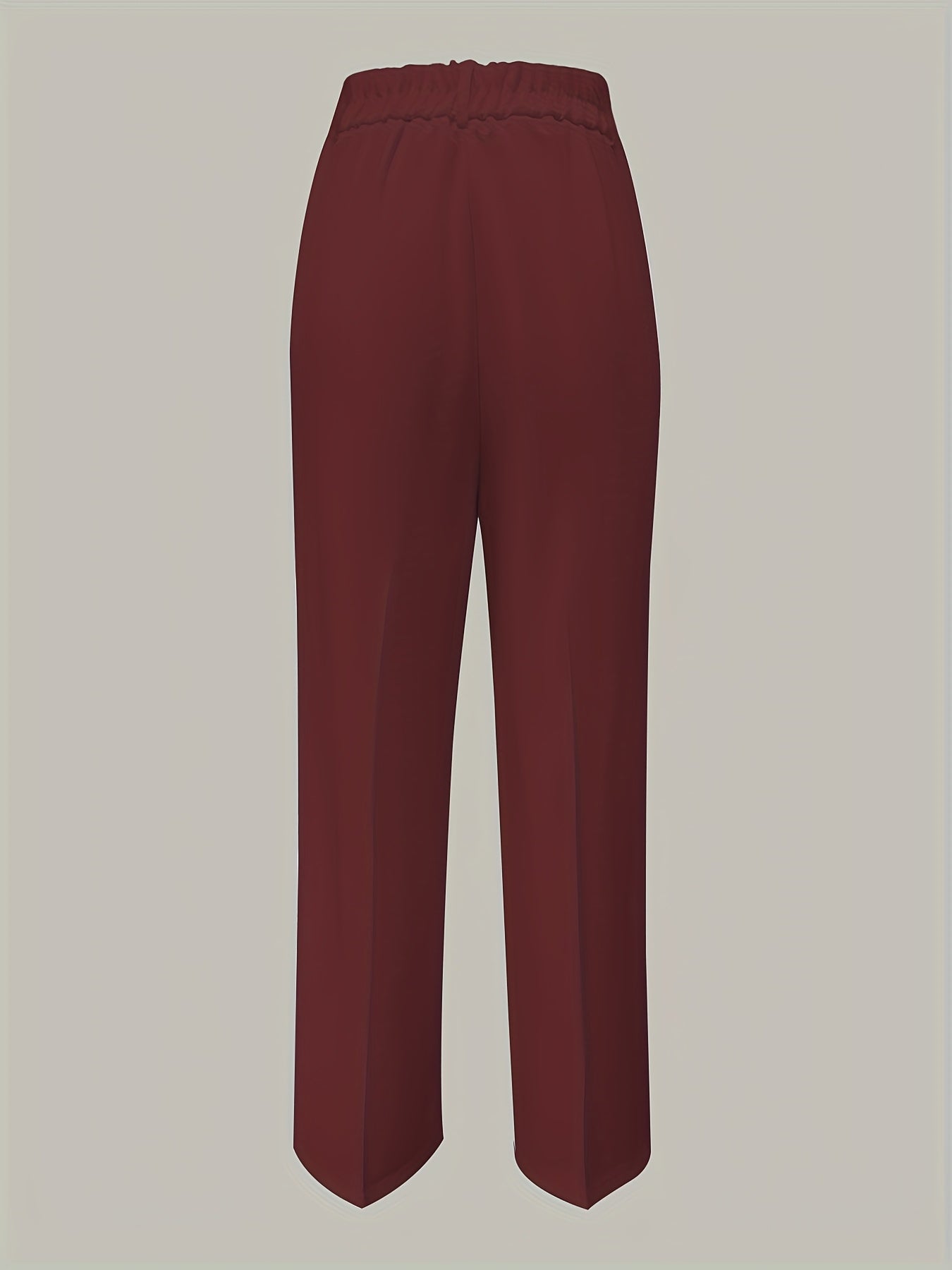 Womens Wide Leg Trousers | Elegant High-Waist