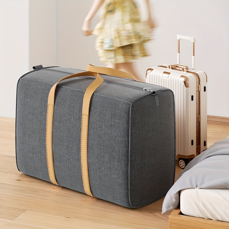 Lot de 2 Sacs de Rangement Pliables Ultra-Résistants | Grande Capacité, Tissu Durable, Idéal pour la Maison, la Voiture et les Voyages