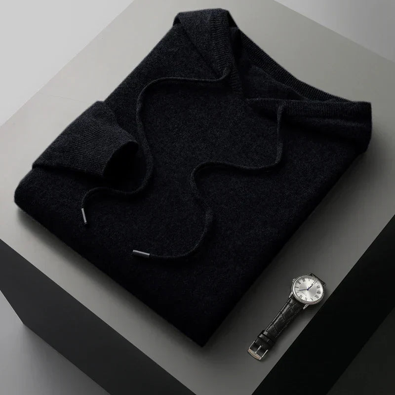 Mens Hoodie Classic Fit  | Casual Wear with Ribbed Cuffs