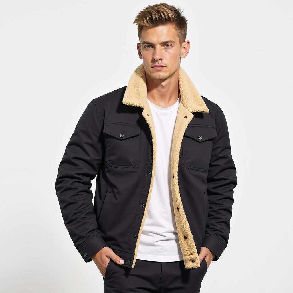 Veste Bomber Vintage Pour Hommes | Classique