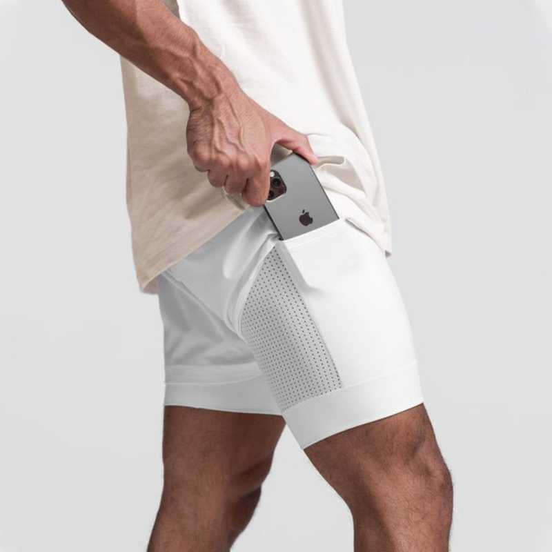 Shorts De Fitness Performance Pour Hommes | Durable