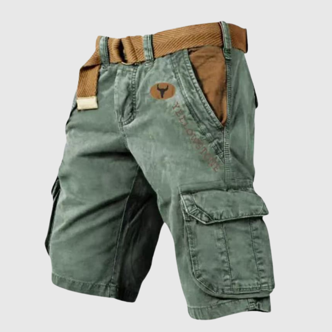 Albert – Short Cargo Homme 6 Poches Résistant & Confortable