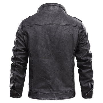 Men’s Classic Biker Jacket | Timeless Style
