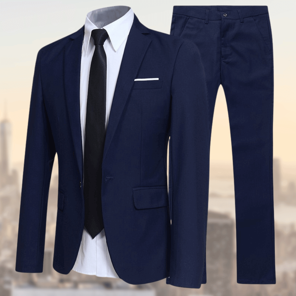Men’s Classic Two-Piece Suit | Modern Fit