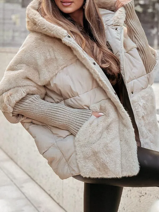 Women’s Padded Winter Coat | Hooded Design