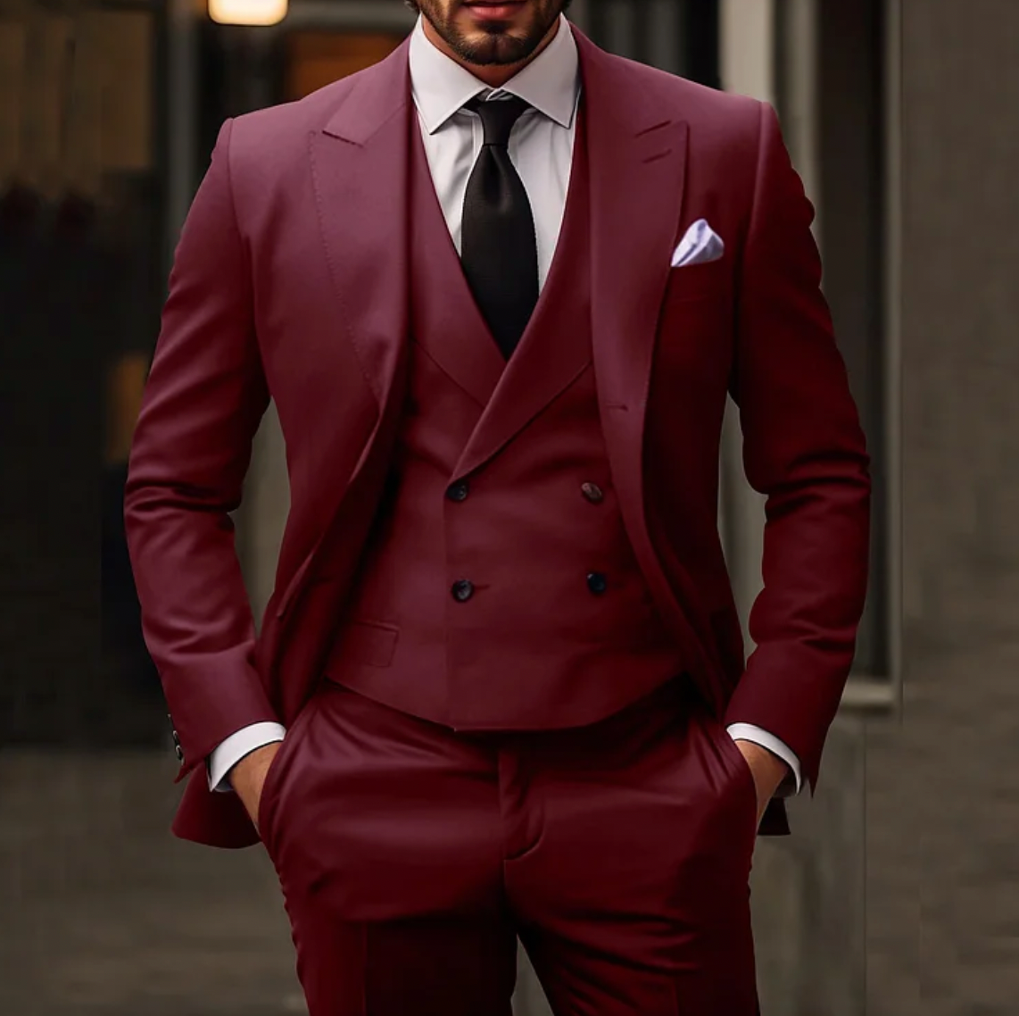 Men’s 3-Piece Suit | Winter Formal Set
