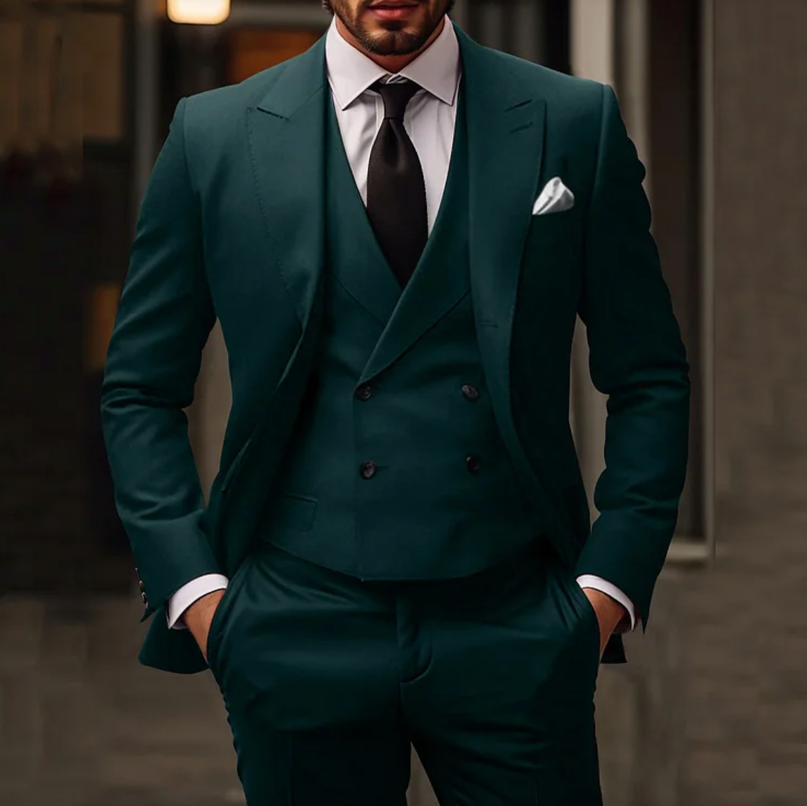 Men’s Formal Winter Suit | Three-Piece Set