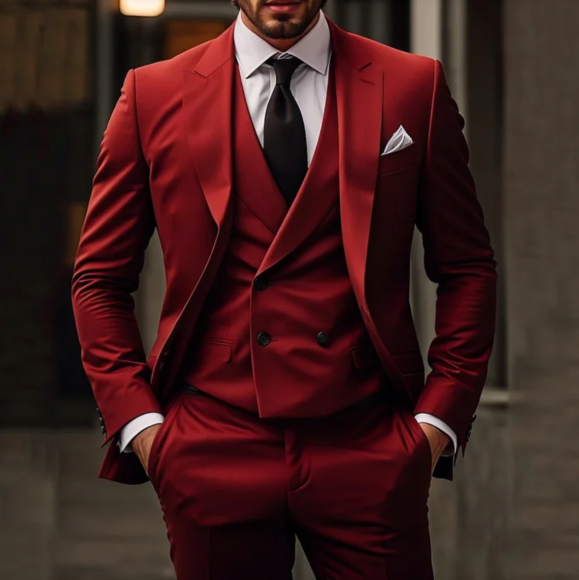 Men’s 3-Piece Suit | Winter Formal Set