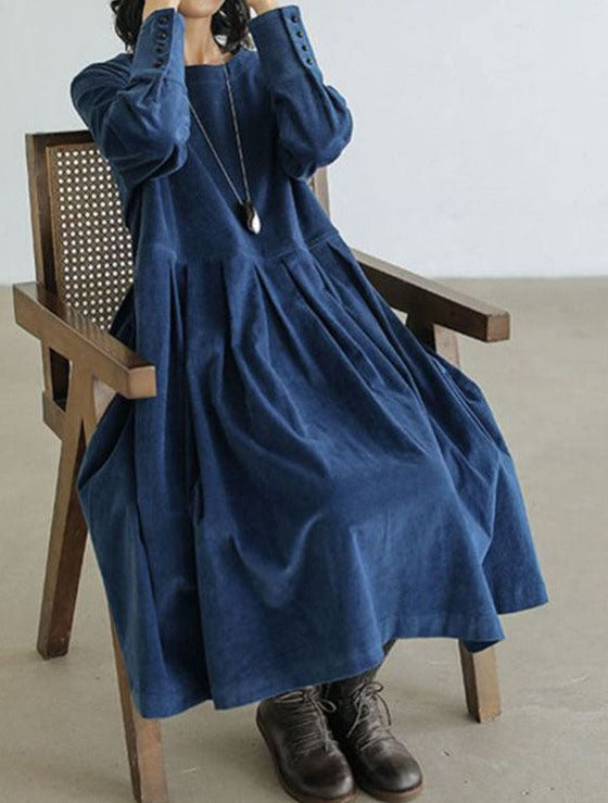 Brigitte – Robe Velours Français