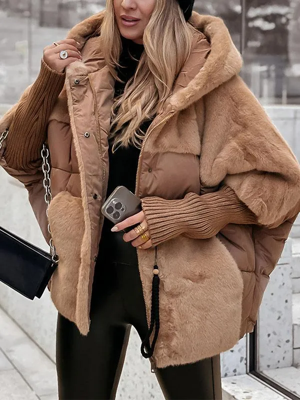 Women's Quilted Hooded Winter Coat | Stylish