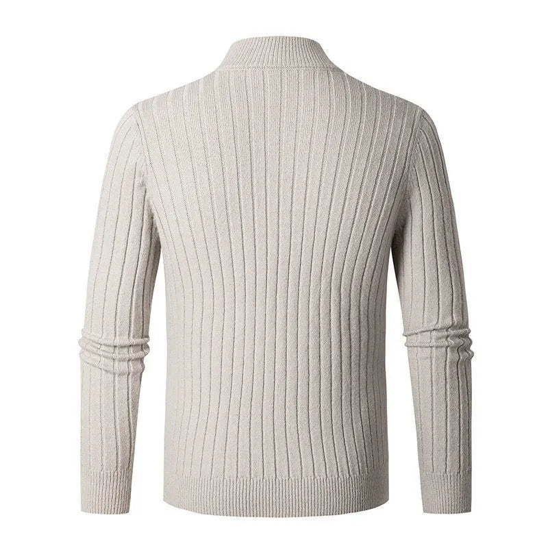 Men’s Stylish Half Zip Sweater | Winter Wardrobe