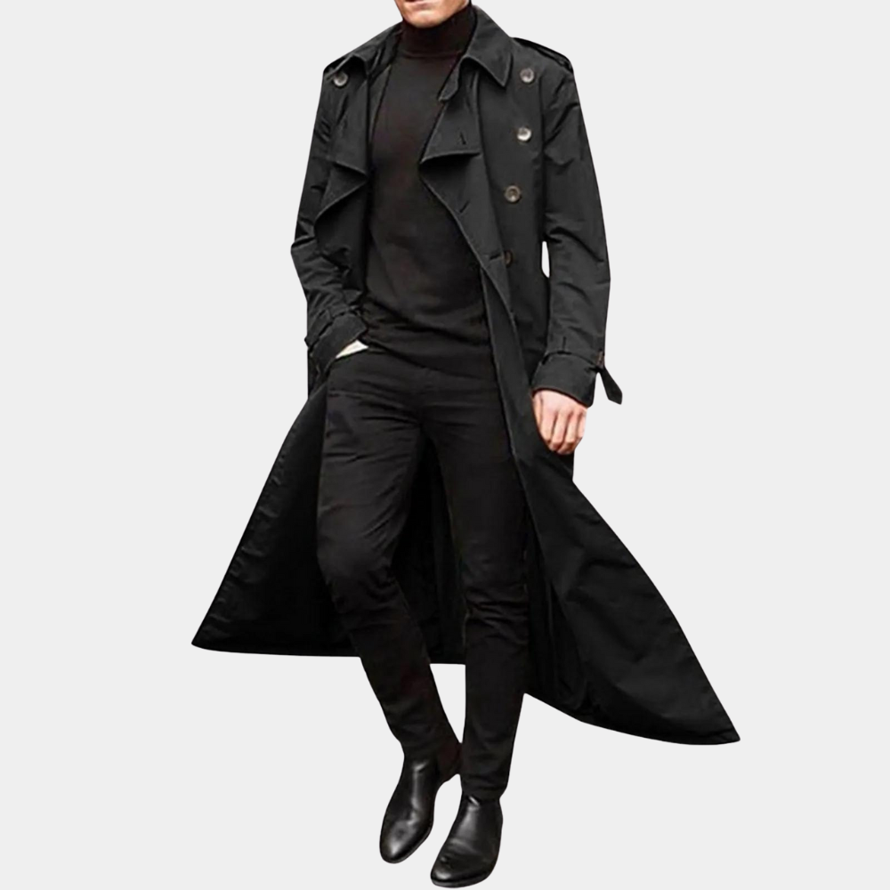Men’s Casual Trench Coat | Stylish Versatile Outerwear