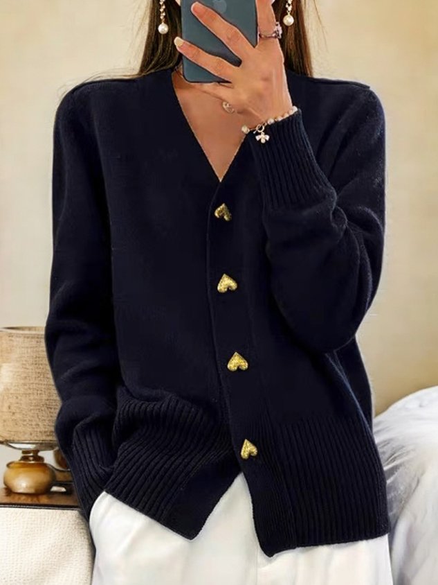 Women’s Stylish Button Cardigan | Cozy Design