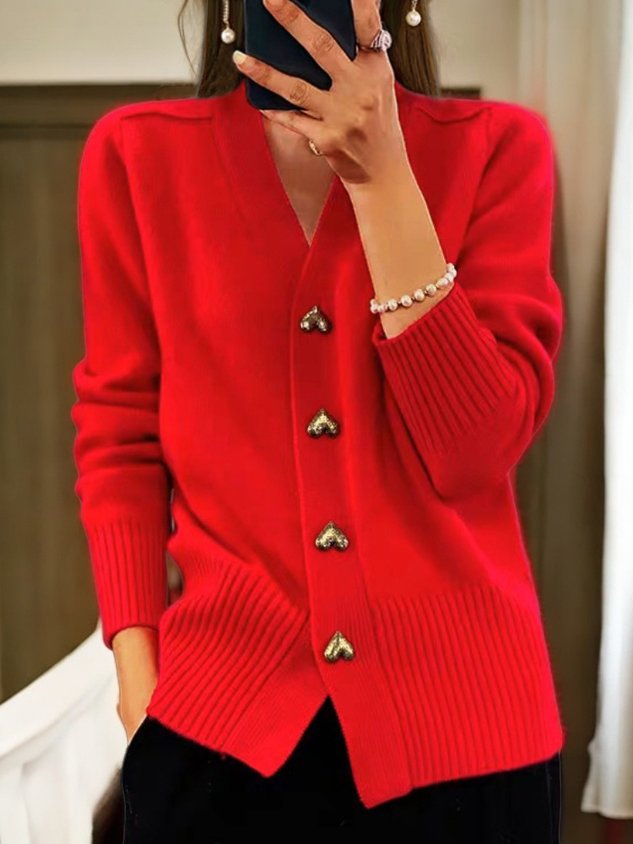 Women’s Stylish Button Cardigan | Cozy Design