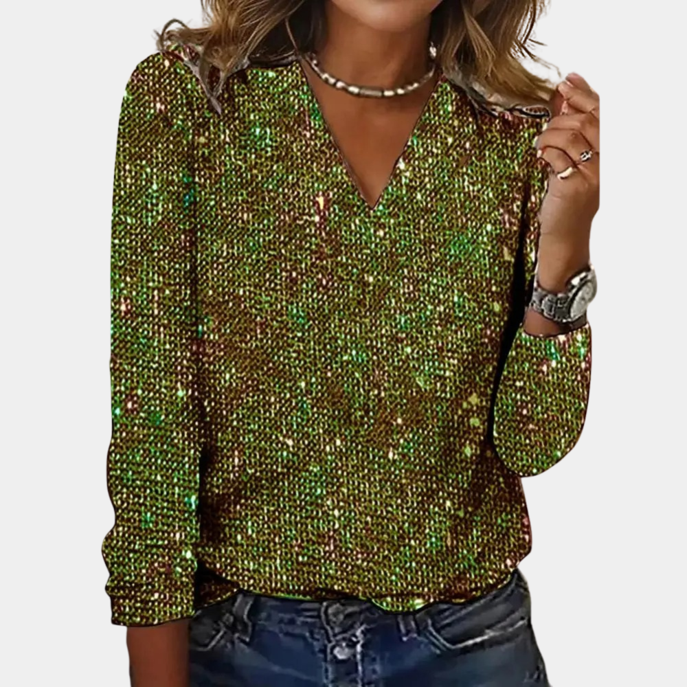 Diane – Haut Paillettes Femme